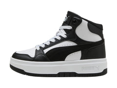 Tenis PUMA Rebound Femme Mid Blanco y Negro para Mujer