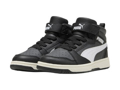 Tenis PUMA Rebound V6 Mid Negro para Niño