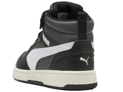 Tenis PUMA Rebound V6 Mid Negro para Niño