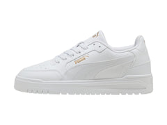 Tenis Puma Shuffle Downtown Blanco y Oro para Hombre