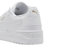 Tenis PUMA Shuffle Downtown Lo Blanco y Oro para Niño