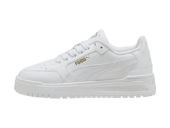 Tenis PUMA Shuffle Downtown Lo Blanco y Oro para Niño
