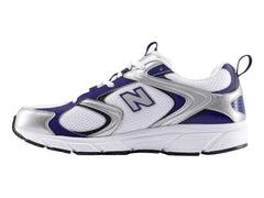 Tenis New Balance 408 Blanco y Azul para Mujer