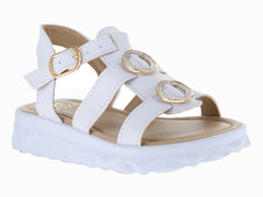 Sandalias ROZE Blancas para Niña