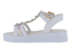 Sandalias ROZE Blancas para Niña