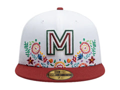 Gorra New Era Diablos Rojos del México Blanca