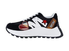 Tenis Steve Madden Super Campo Negro Multicolor para Mujer