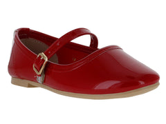 Zapatos Ballerinas Roze Rojo Charol para Niña