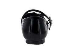 Zapatos Ballerinas Roze Negro de Charol para Niña