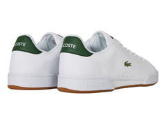 Tenis Lacoste Carnaby Blanco y Verde para Hombre