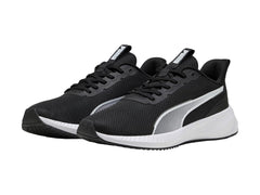 Tenis PUMA Flyer Lite 3 Negro y Plata para Hombre