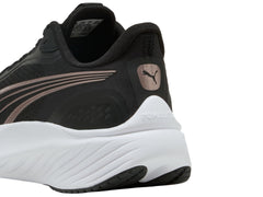 Tenis PUMA Pounce Lite Negro y Oro Rosa para Mujer
