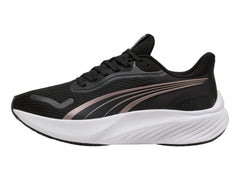 Tenis PUMA Pounce Lite Negro y Oro Rosa para Mujer