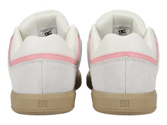 Tenis DC Shoes Cure Blanco y Rosa para Mujer