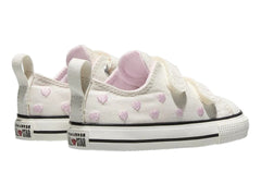 Tenis Converse Valentines Day Color Hueso para Niña