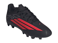 Tenis Taquetes Adidas F50 Club Negro Multicolor para Niño
