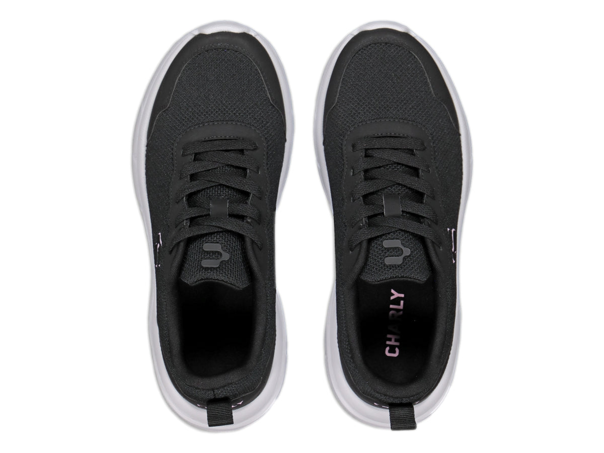 Tenis Charly Light Sport Negro para Mujer