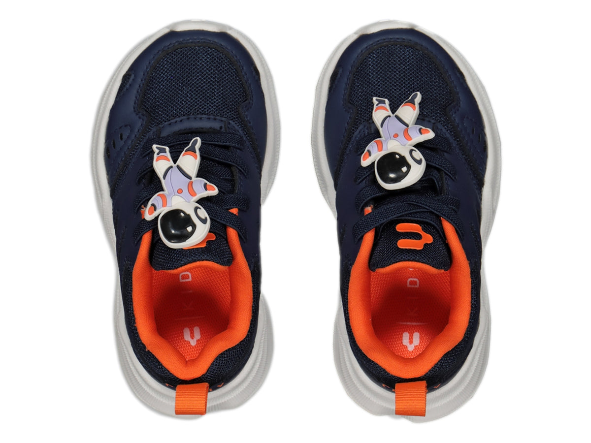 Tenis Charly Light Sport Marino y Blanco para Niño