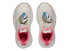 Tenis Charly Light Sport Blanco y Rosa para Niña