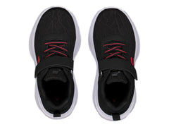 Tenis Charly Road Casual Negro y Blanco para Niña