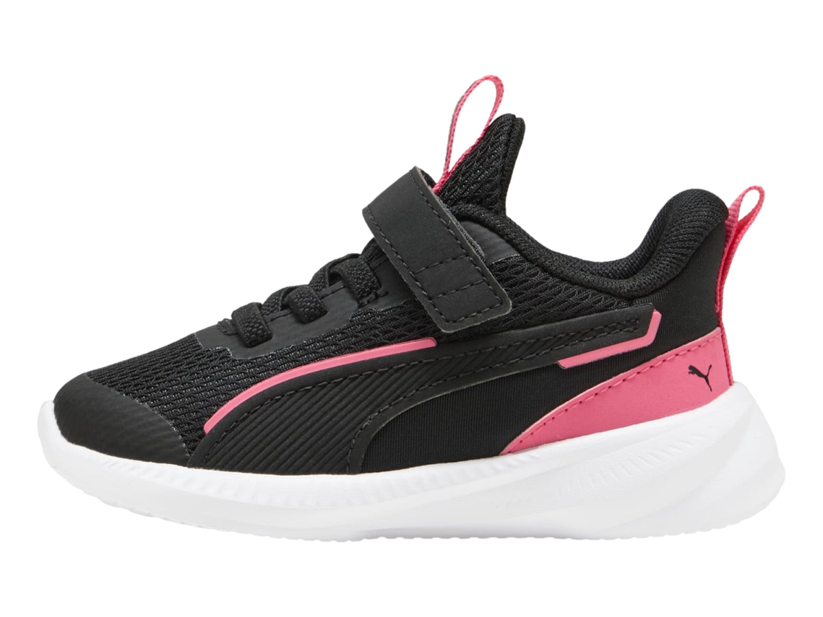 Tenis PUMA Flyer 3 AC+ Negro y Rosa para Niña