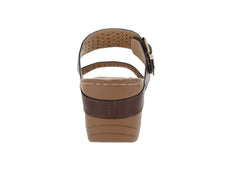 Sandalias Confort Mas Descanso Color Moka para Mujer