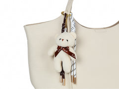 Bolsa de Hombro Unibella Beige para Mujer