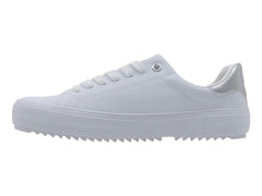 Tenis K-Swiss Ariana Blanco y Plata para Mujer