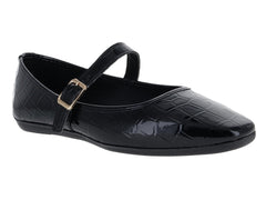 Zapatos Ballerinas Luna Rosa Negro para Mujer