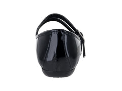 Zapatos Ballerinas Luna Rosa Negro Charol para Mujer