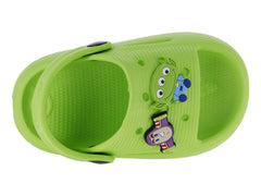 Sandalias Clogs DTX Verde Toy Story para Niño