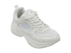 Tenis Lotto Galanty Beige y Gris para Mujer