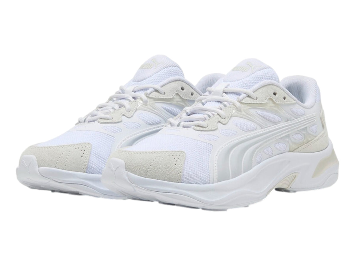 Tenis PUMA Insphere Blanco y Gris para Mujer