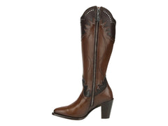 Botas Vaqueras Cuadra Color Top Ámbar para Mujer