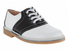 Zapatos Escolares Elefante para Niña Blanco y Café