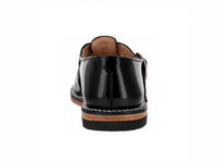Zapatos Escolares Elefante Negro de Charol para Niña
