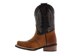 Botas Caballo Dorado Crazy Miel para Niño