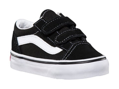 Tenis Vans Old Skool V Negros para Niño