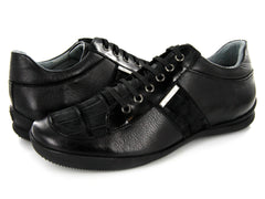 Zapatos Cuadra Negro Piel Niloticus Hombre