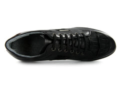 Zapatos Cuadra Negro Piel Niloticus Hombre