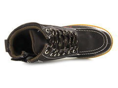 Botas El Arco Boots de Cuero Napa Color Café para Hombre
