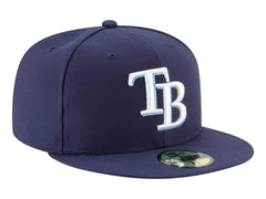 Gorra New Era Tampa Bay Rays Azul Marino y Blanco