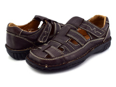 Sandalias Marco Delli Color Chocolate para Hombre