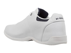 Tenis K-Swiss Montrau Blanco y Azul Marino para Hombre