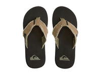 Sandalias Quiksilver Monkey Abyss Verde y Negro para Hombre