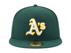 Gorra New Era Oakland Athletics Verde y Amarillo