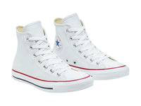 Tenis Converse Chuck Taylor Leather Hi Blancos Unisex