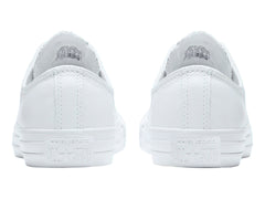 Tenis Converse Chuck Taylor Leather Ox Blancos Unisex