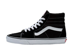Tenis Vans Sk8 Hi Classics Negro con Blanco Unisex