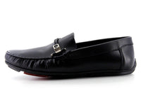 Zapatos Mocasines ALCBAL de Cuero Napa Negro